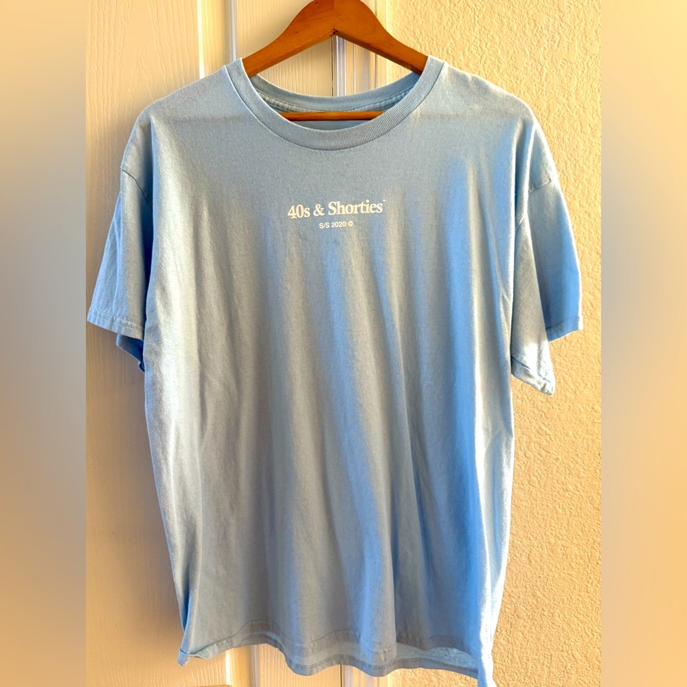 40’s & Shorties. Light Blue Men's T-Shirt